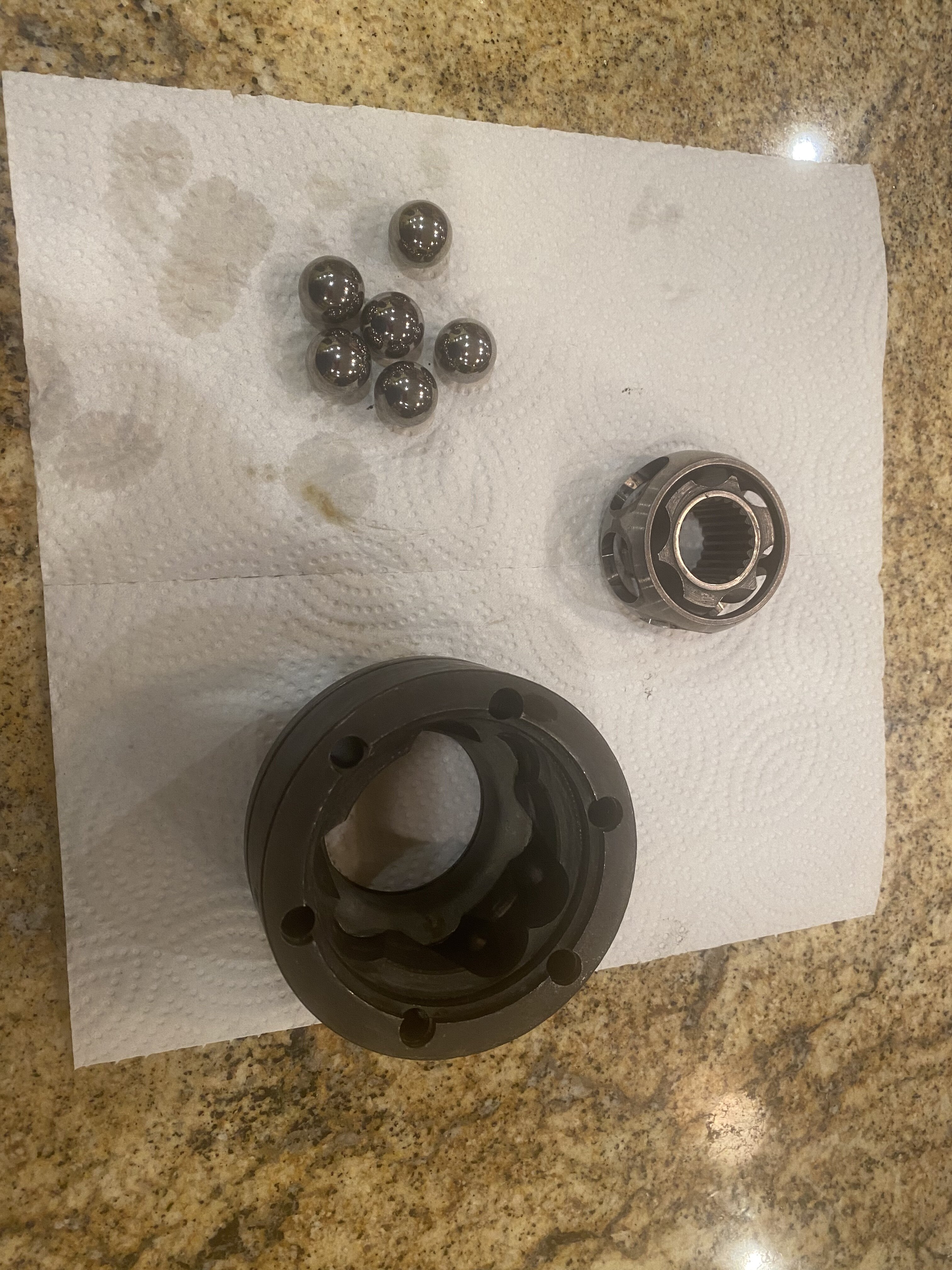 CV joint reassembly ﻿ BMW 2002 and other '02