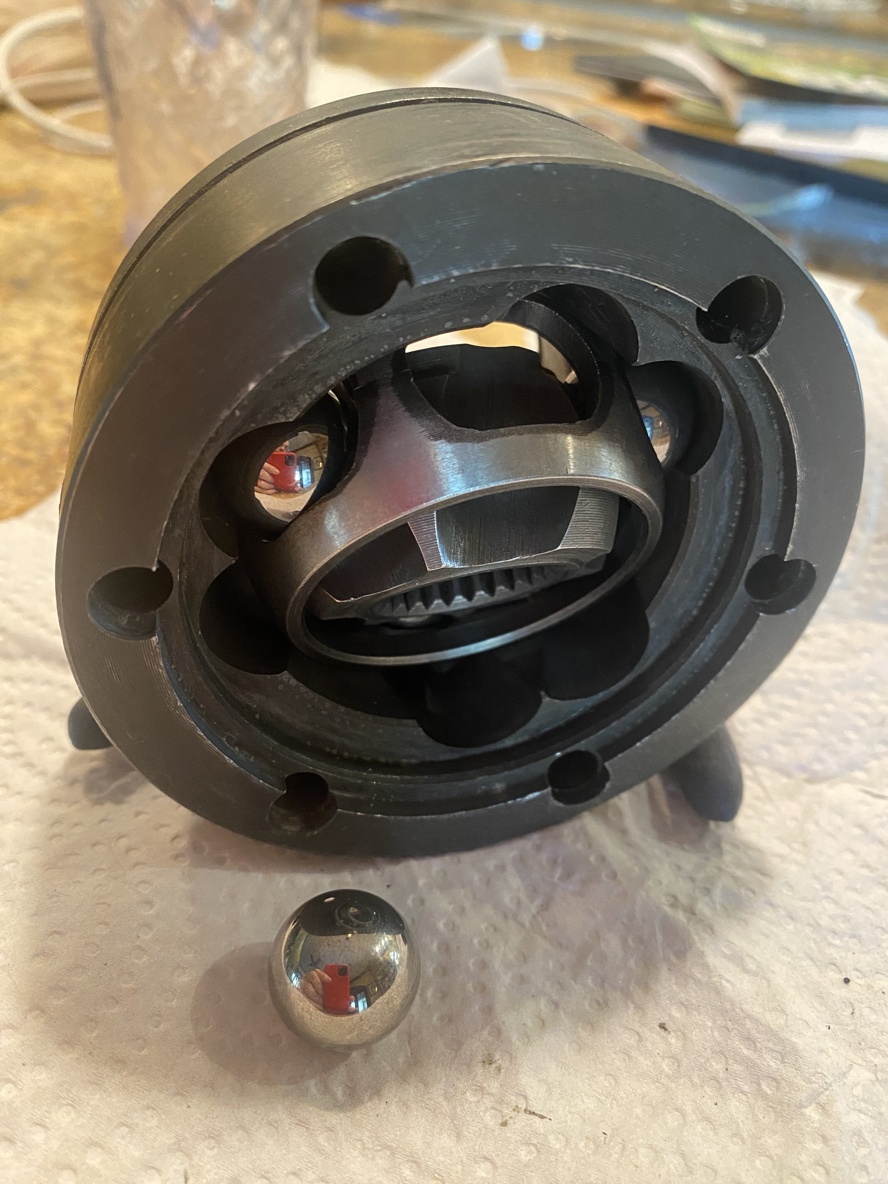 CV joint reassembly ﻿ BMW 2002 and other '02