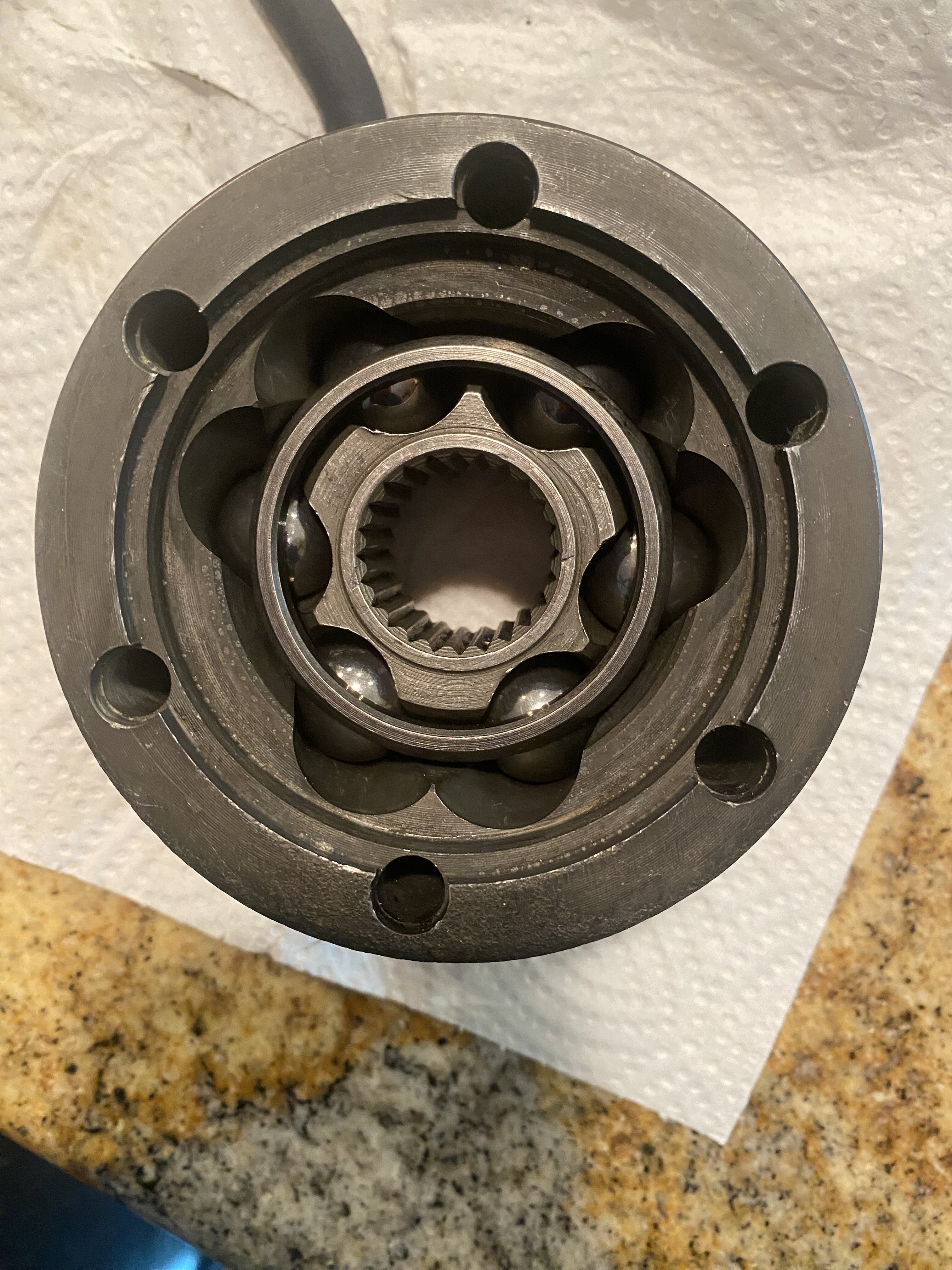 CV joint reassembly ﻿ BMW 2002 and other '02