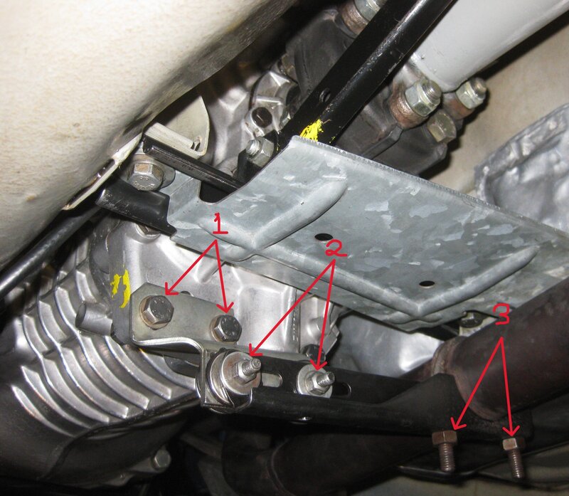 Manual tranny exhaust pipe support bracket adjustment help ﻿ BMW 2002