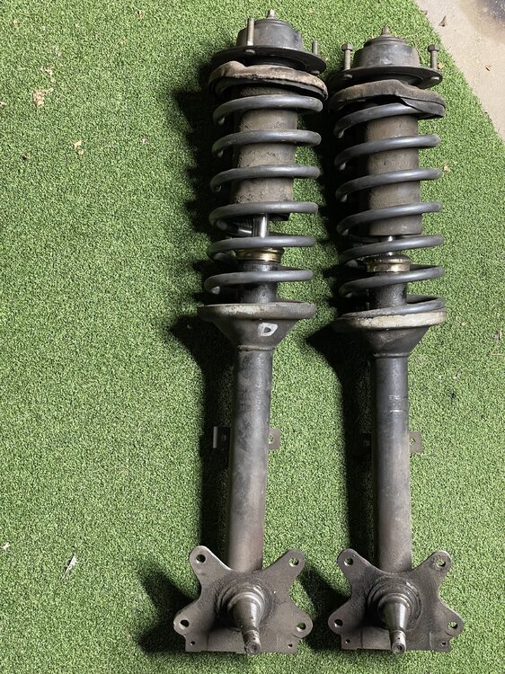 FS Front Struts, Front and Rear Sway Bars, Front Strut Bars