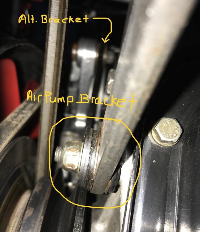 Broken lower E30 alternator bracket help ﻿ BMW 2002 and other '02