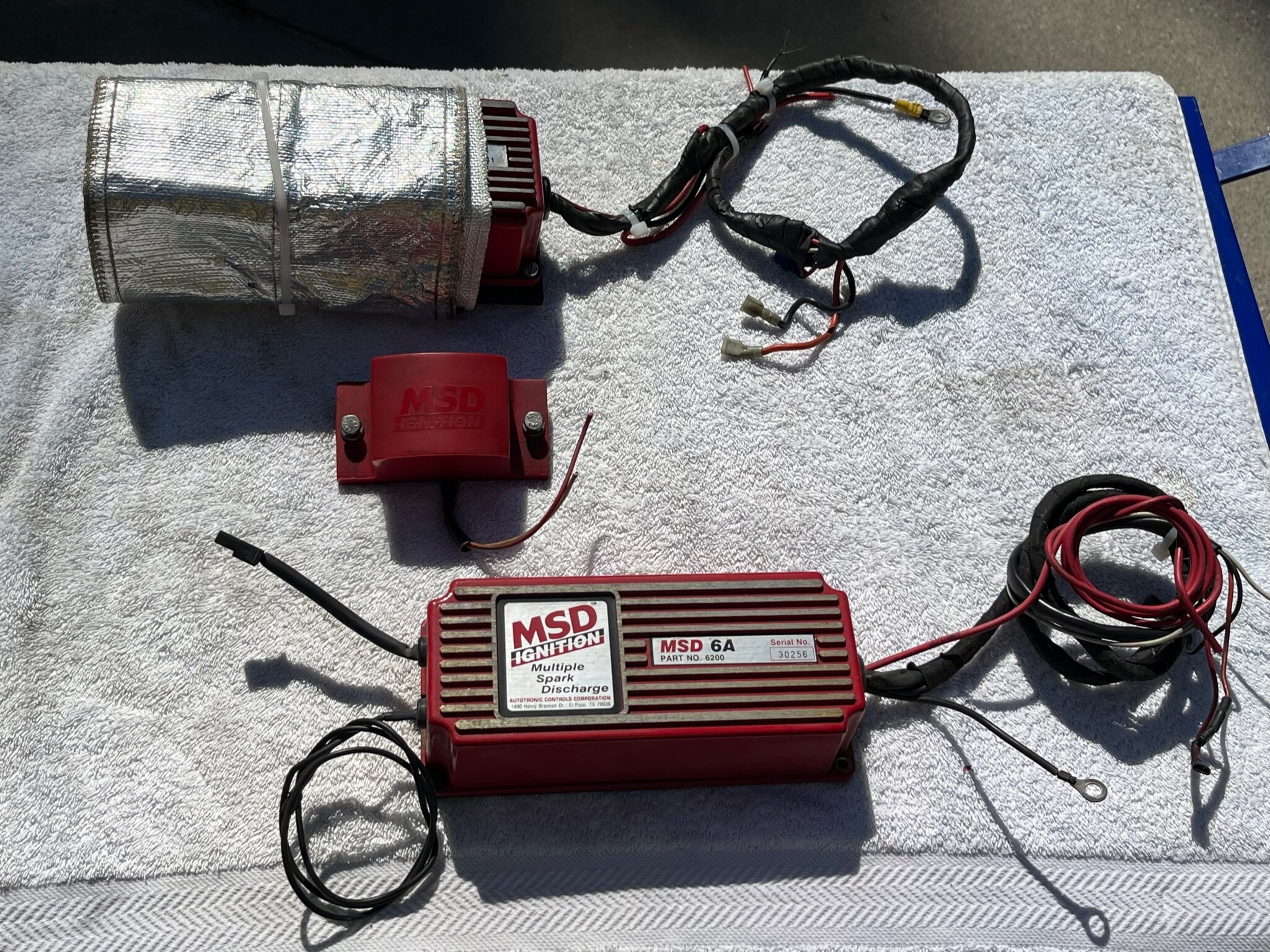 (2) MSD 6A Ignition Units + (1) 8910 Tachometer Adapter ﻿ Miscellaneous