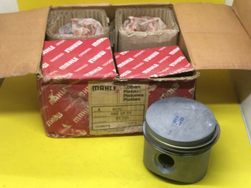 Mahle MS Piston Set B16 A1/2/3 81.50mm Bore 87.2mm Stroke 138mm Rod 21mm Pin 9cc 12.5 CR Set of 4