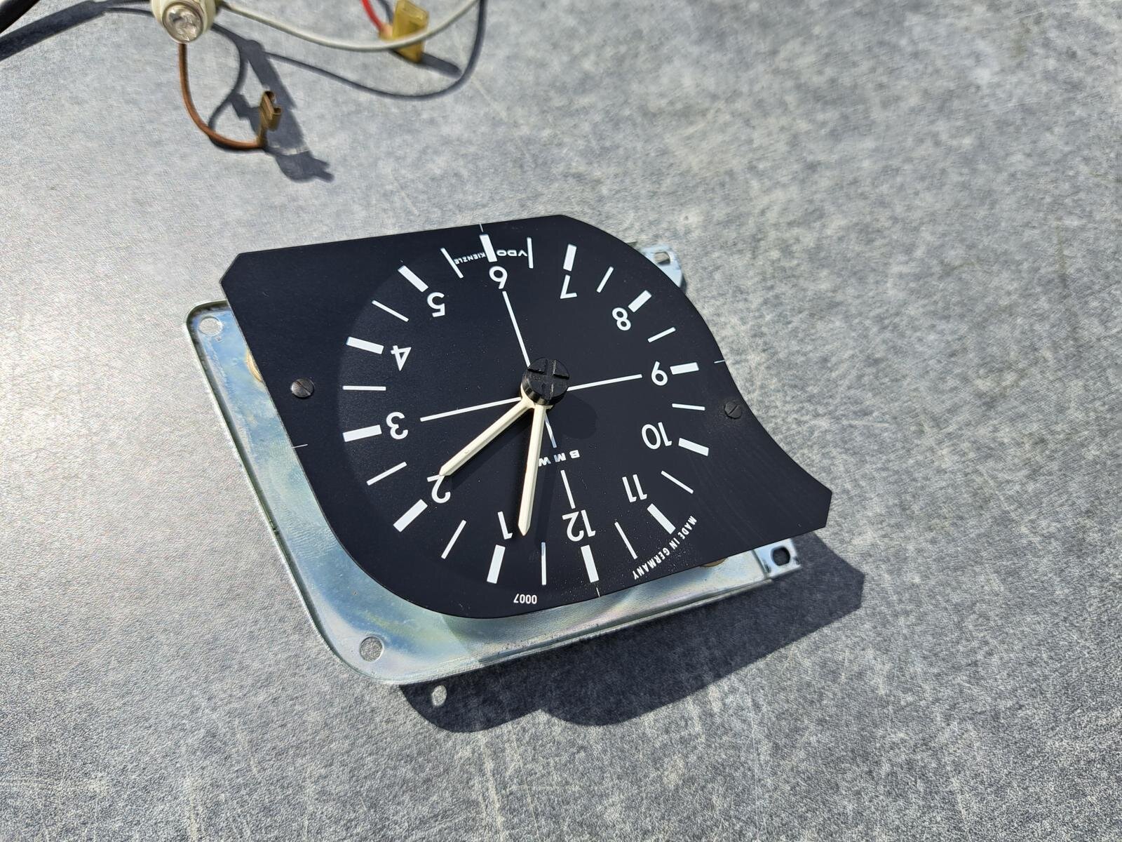Clock for instrument cluster, 3rd series, tested + working - Body and ...