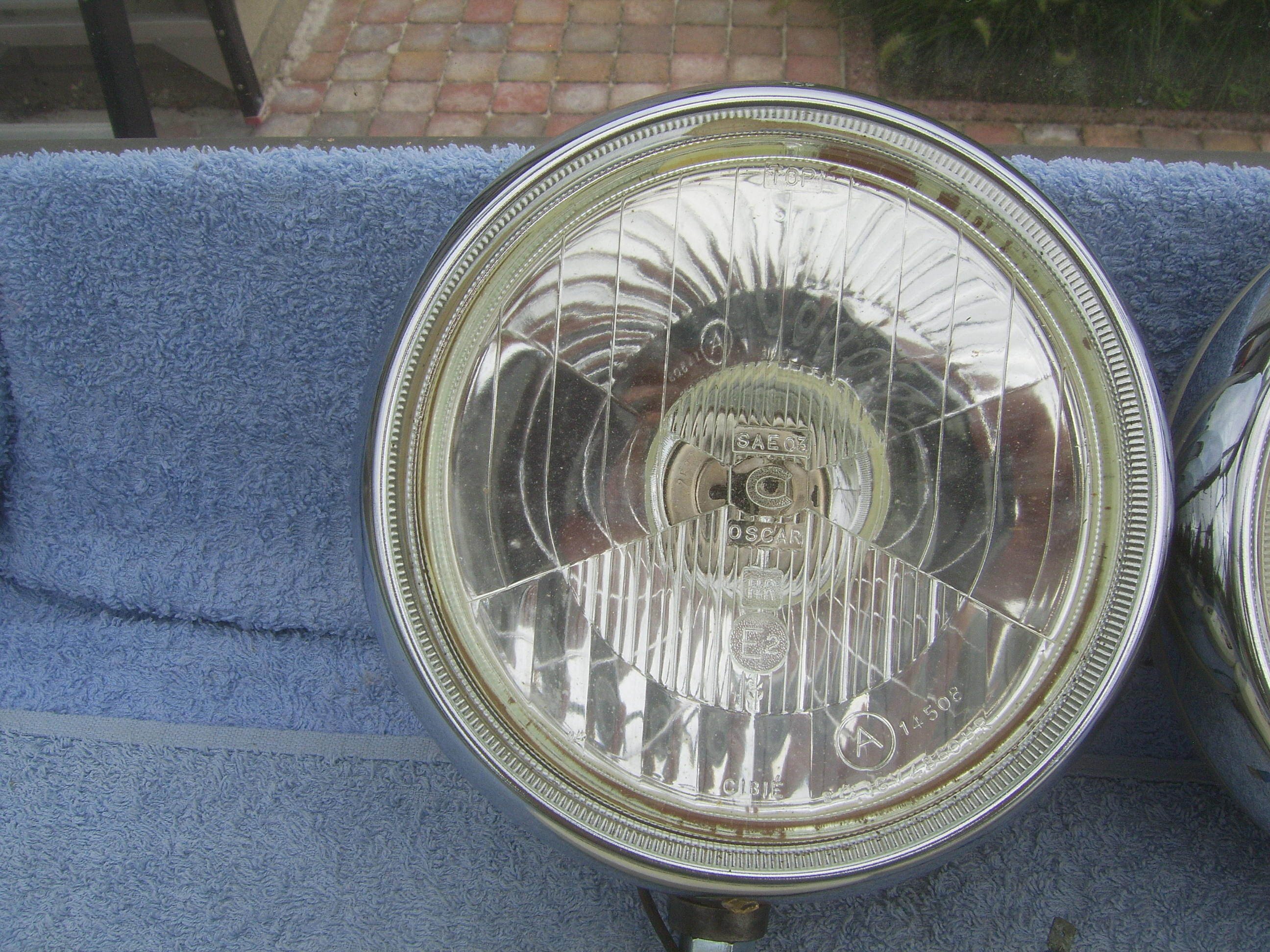 FS Cibie Oscar Clear Driving Lights + Covers Electrical and Ignition