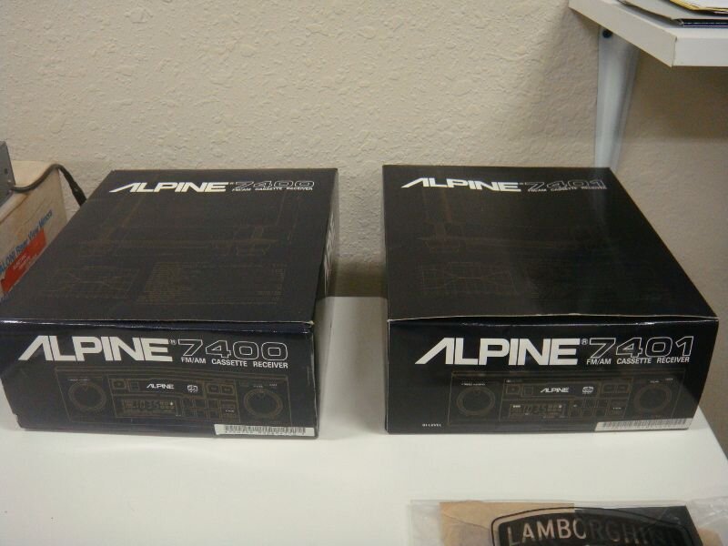 NOS Alpine cassette/Am-FM Radio - Miscellaneous - 2002FAQ