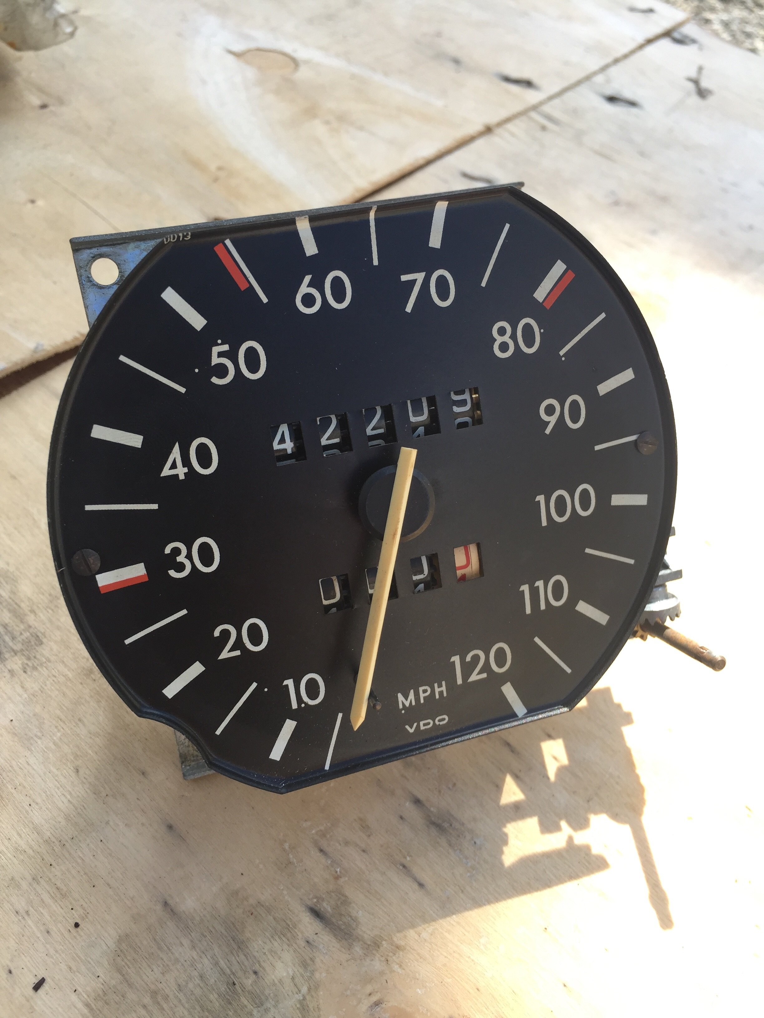 1/72 Speedometer ﻿ Body and Interior