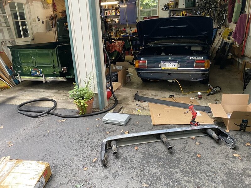 Out with the old, in with the new. Plus rust protection - Holey diving ...