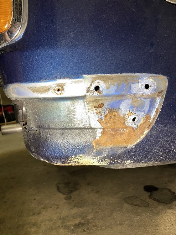 Out with the old, in with the new. Plus rust protection - Holey diving ...
