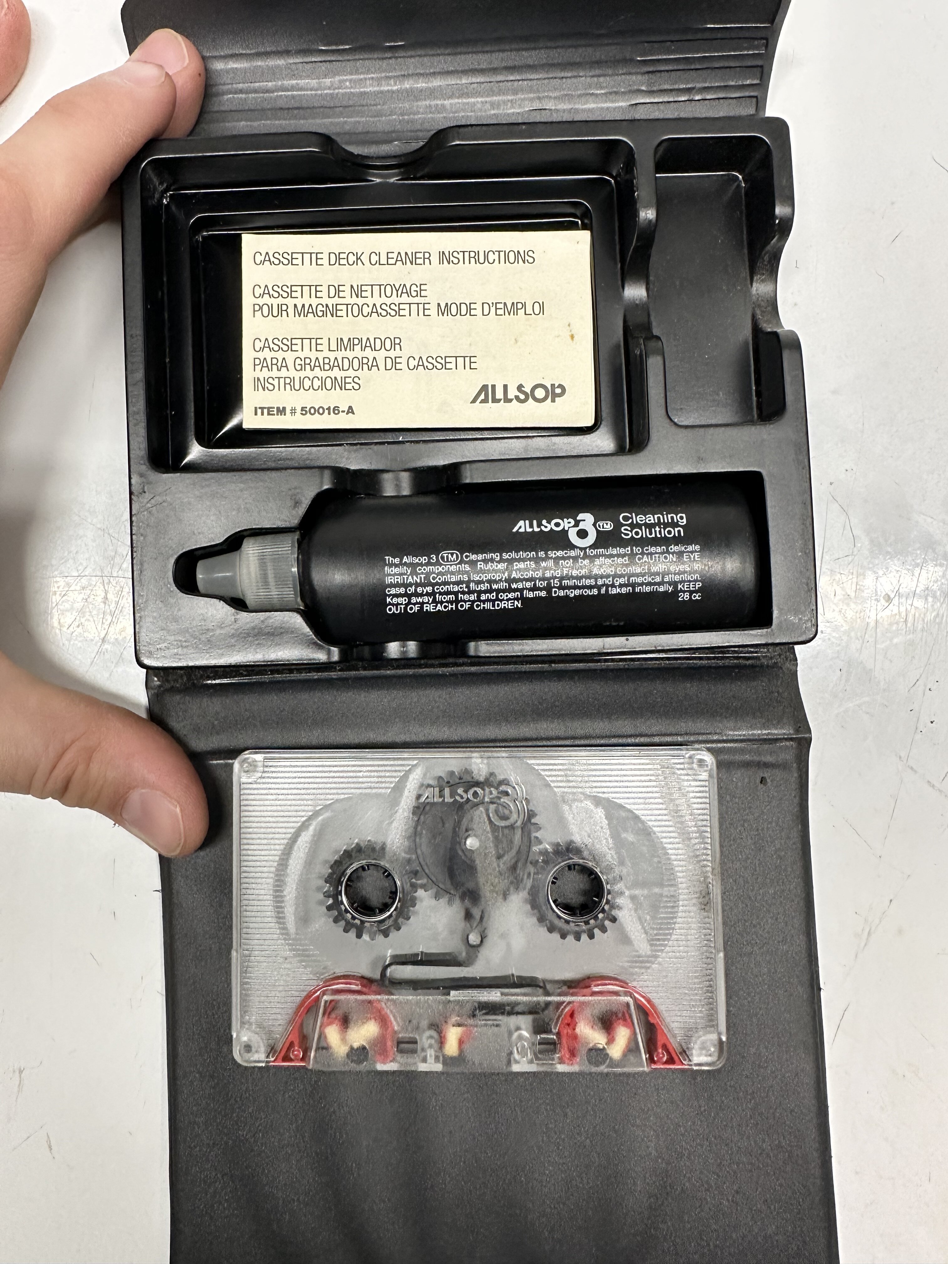 Super Cool BMW Tape Deck Cleaning Kit ﻿ Body and Interior