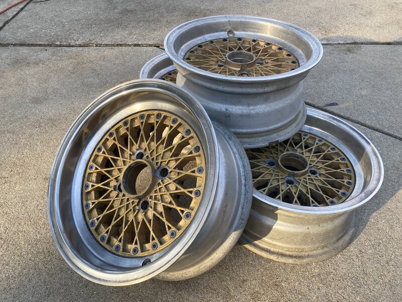 SOLD Enkei Apache IV / Carrol Shelby CSS Mesh - Wheels - 2002FAQ