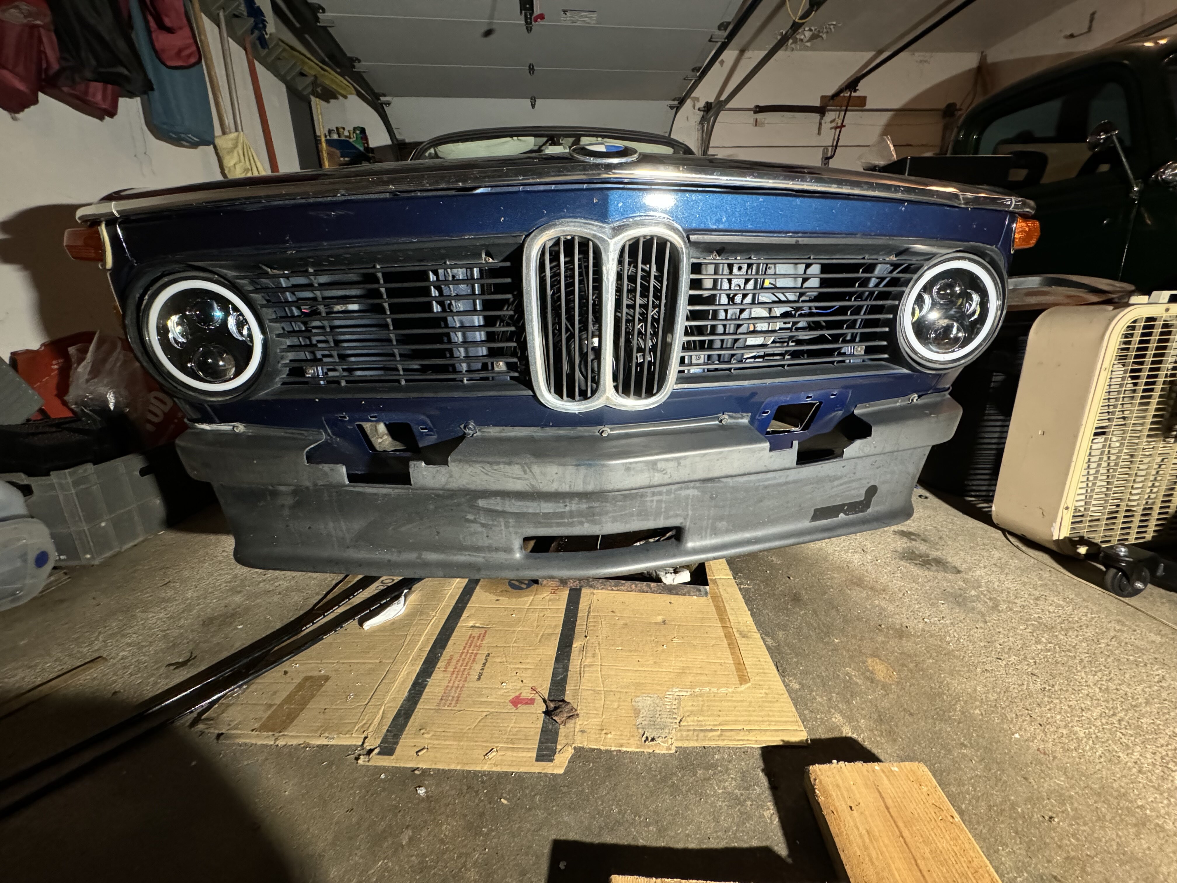 Kamei Air Dam With Big Bumpers |﻿ BMW 2002 and other '02