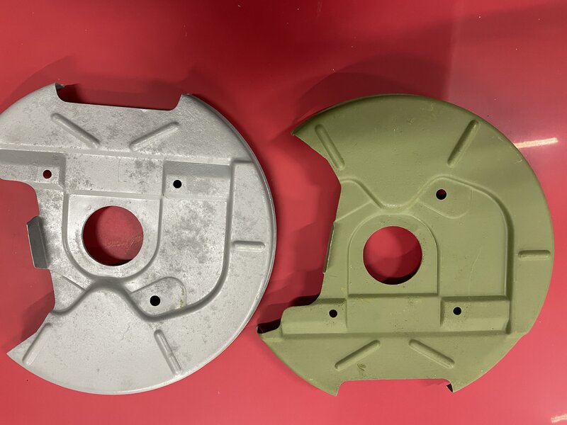 Tii Front Disc Backing Plates. |﻿ Brakes