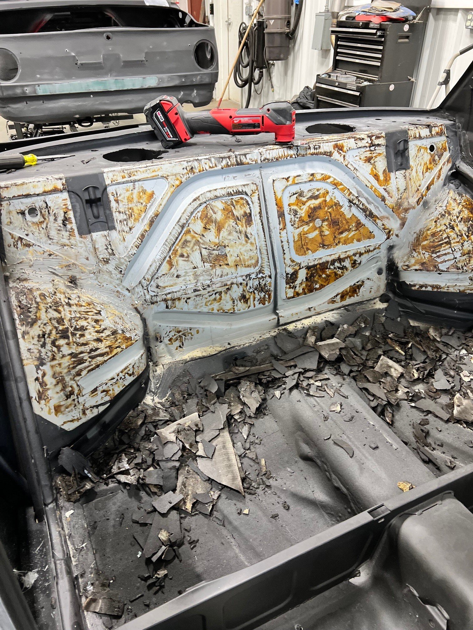 Removing Tar Paper ﻿ BMW 2002 and other '02