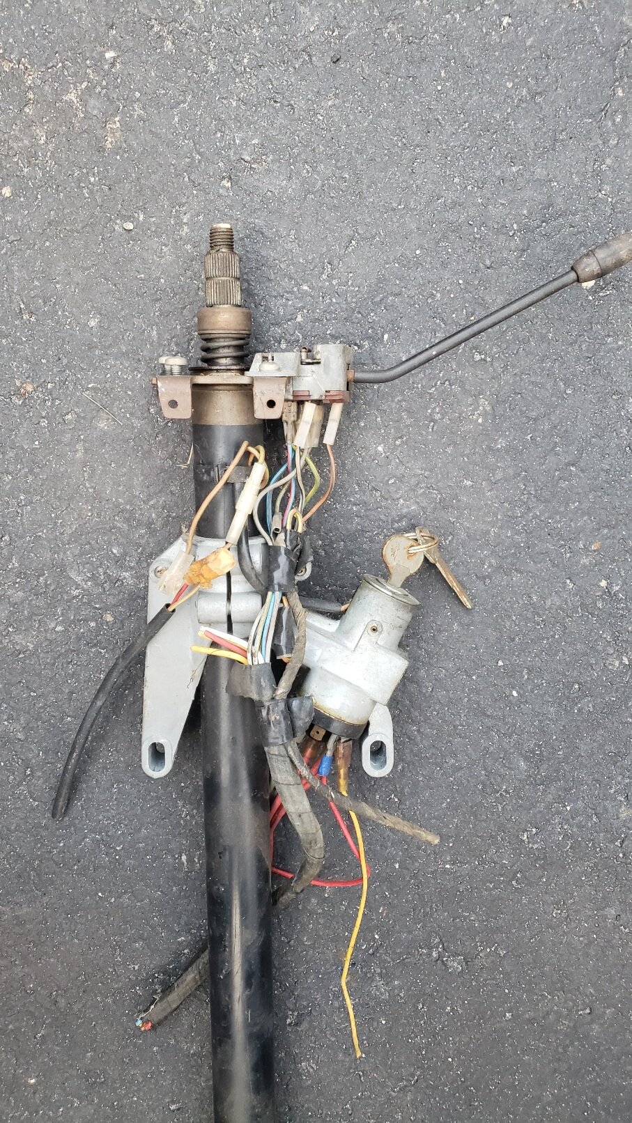 Steering Column With Ignition switch & Keys - Suspension and Steering ...