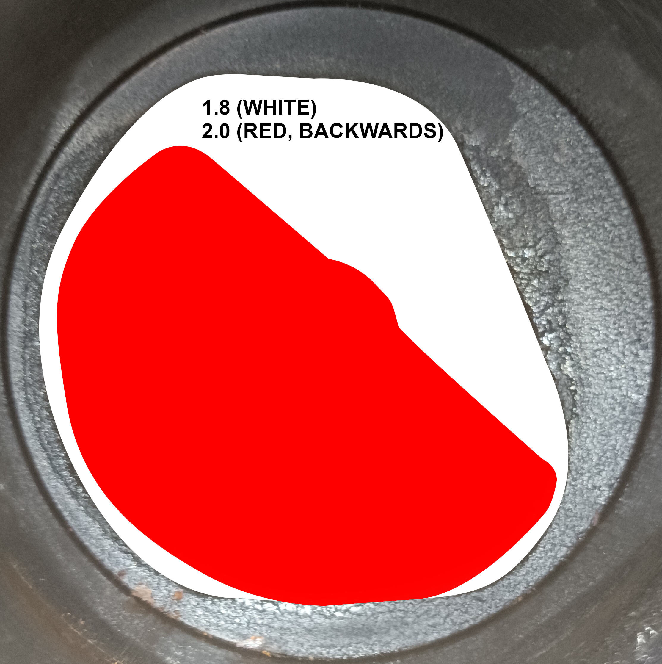 Can I install my pistons backwards? Hear me out... ﻿ BMW 2002 and