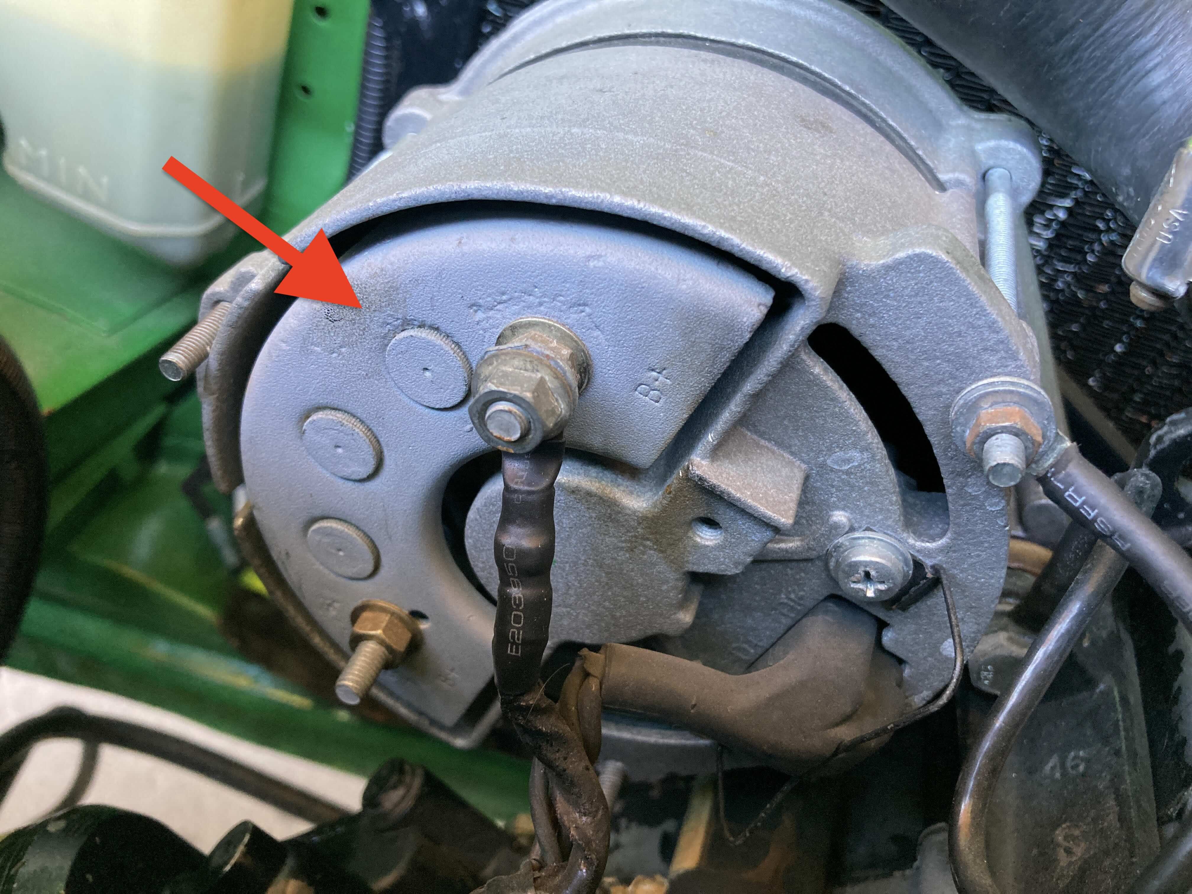 large part of Remy 13018 alternator backside is at +12V |﻿ BMW 2002 and ...