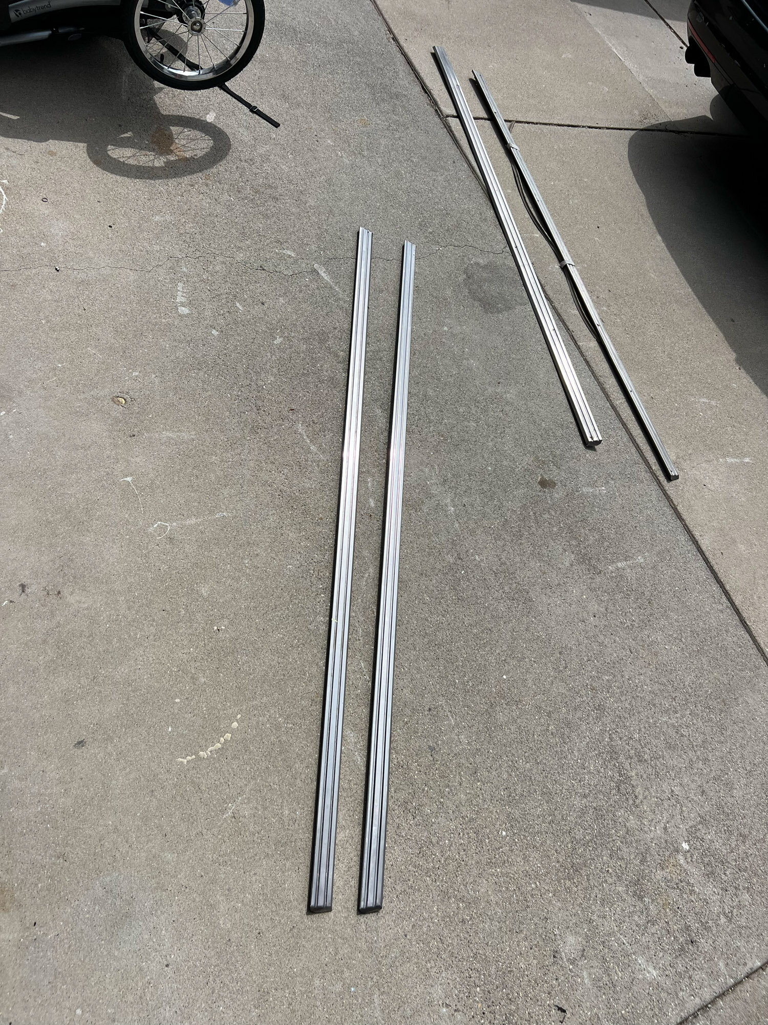 Car Rocker Trim Lower aluminum Rocker Trim - 2 sets - Body and Interior - 2002FAQ