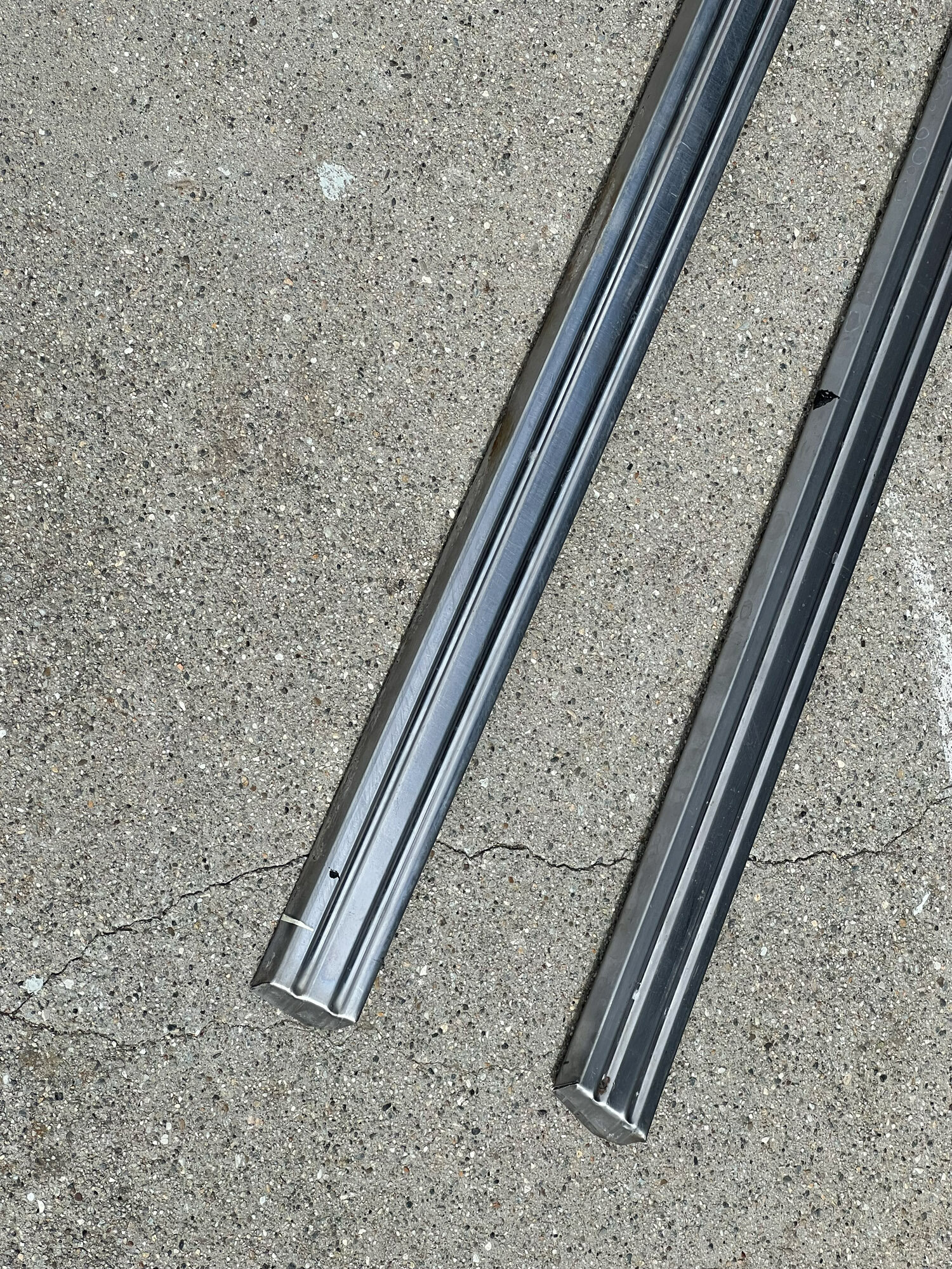 Car Rocker Trim Lower aluminum Rocker Trim - 2 sets - Body and Interior - 2002FAQ