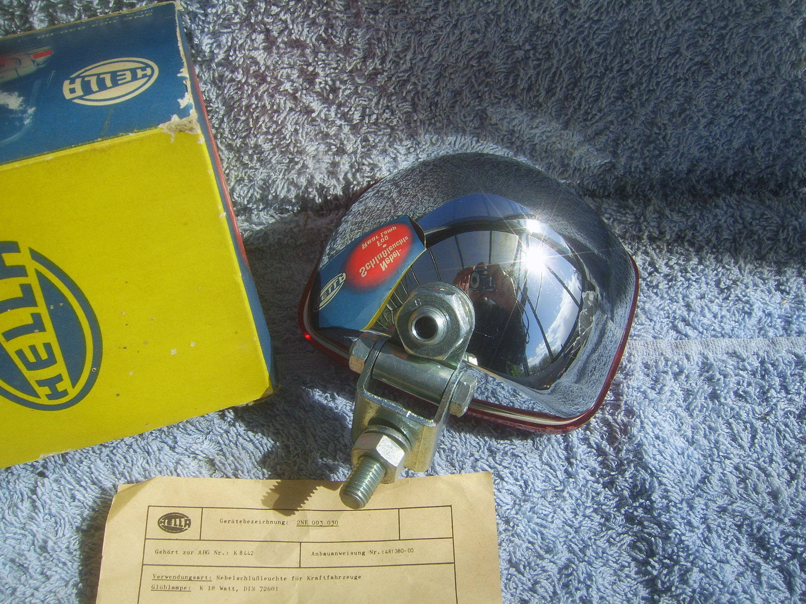 FS: NOS Hella Red Rear Fog Light - Miscellaneous - 2002FAQ