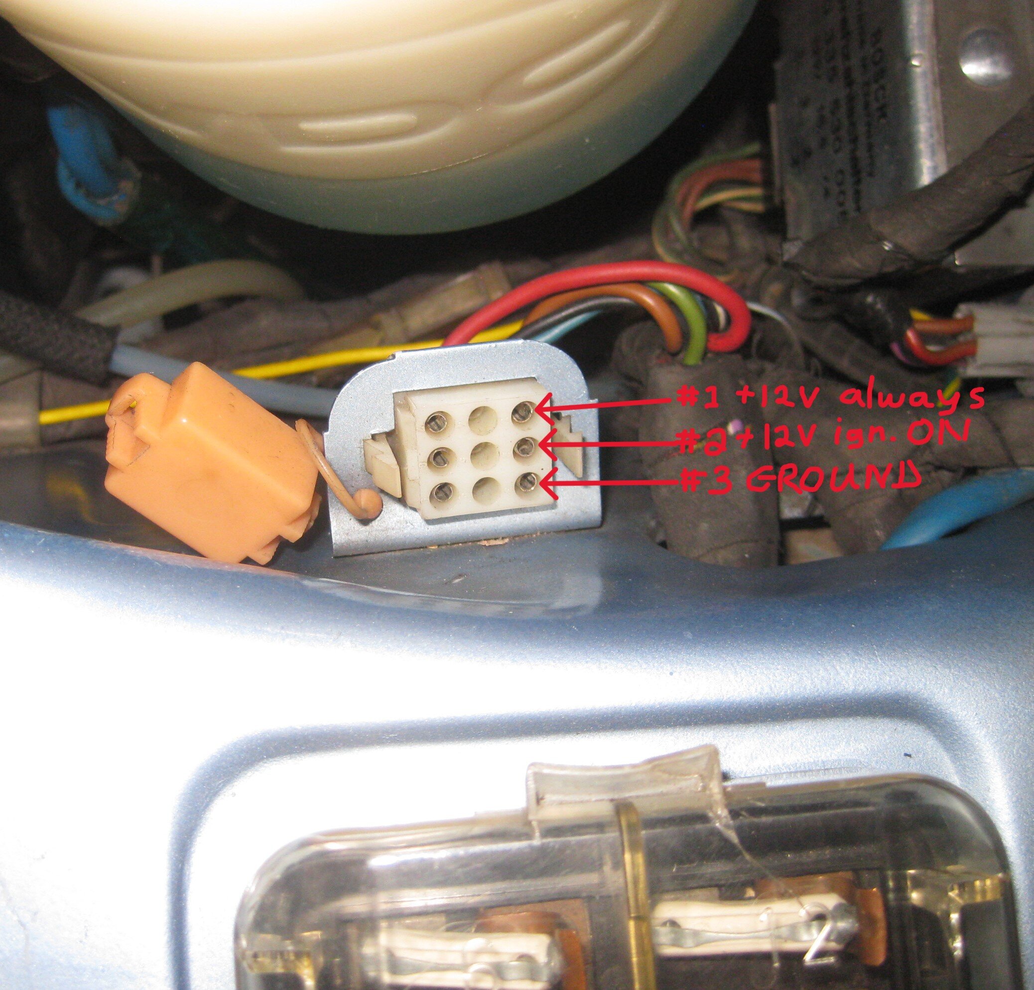 Last unknown connections under the dash and hood - BMW 2002 and other ...