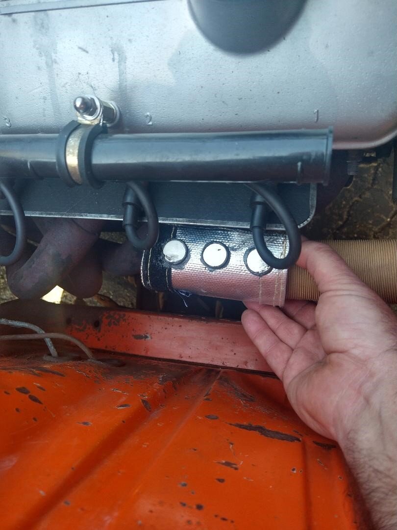 Header Cleaner Preheat stock air cleaner and headers - BMW 2002 and other '02 - 2002FAQ