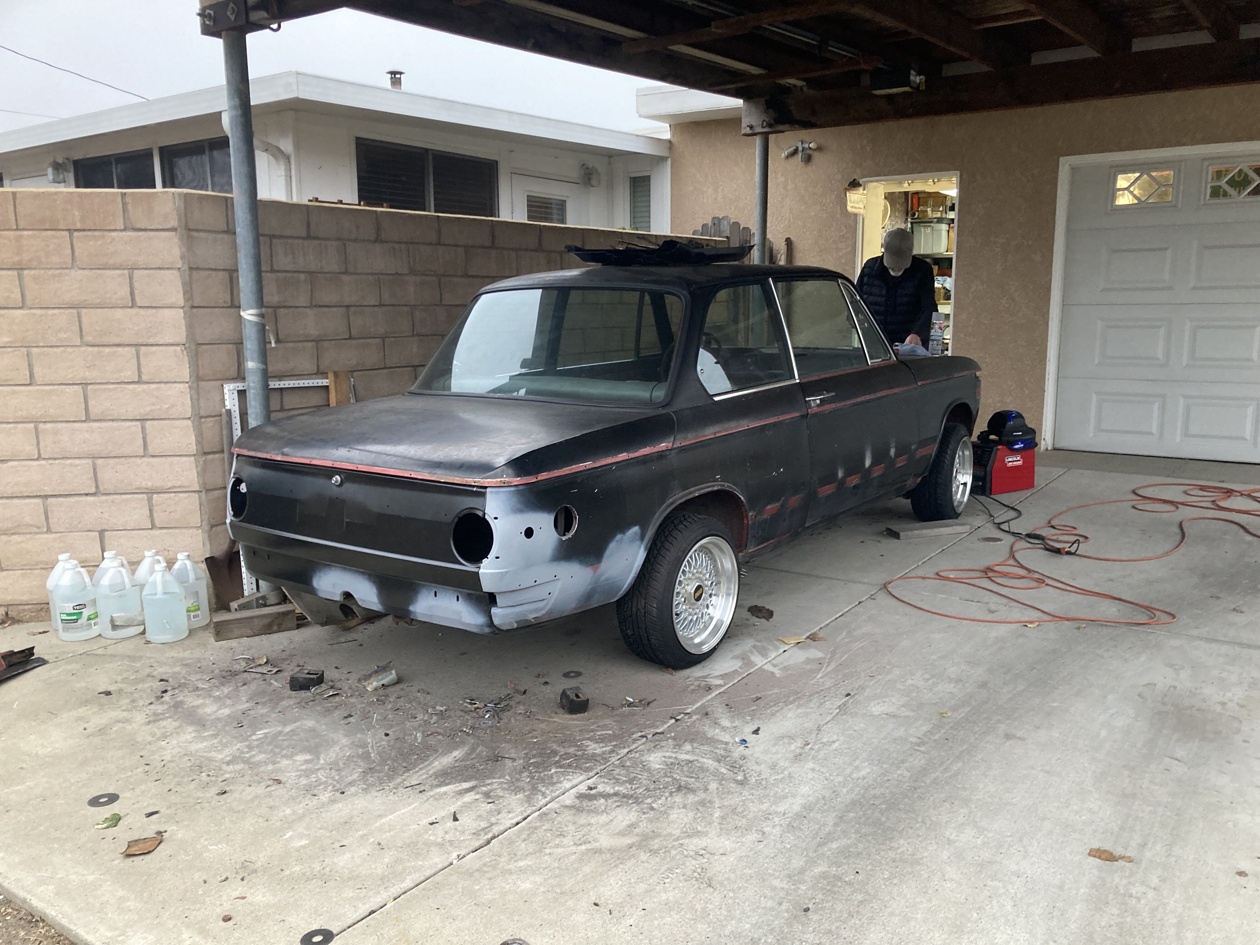 Square to Round tail lights - the adventure begins - BMW 2002 and other ...
