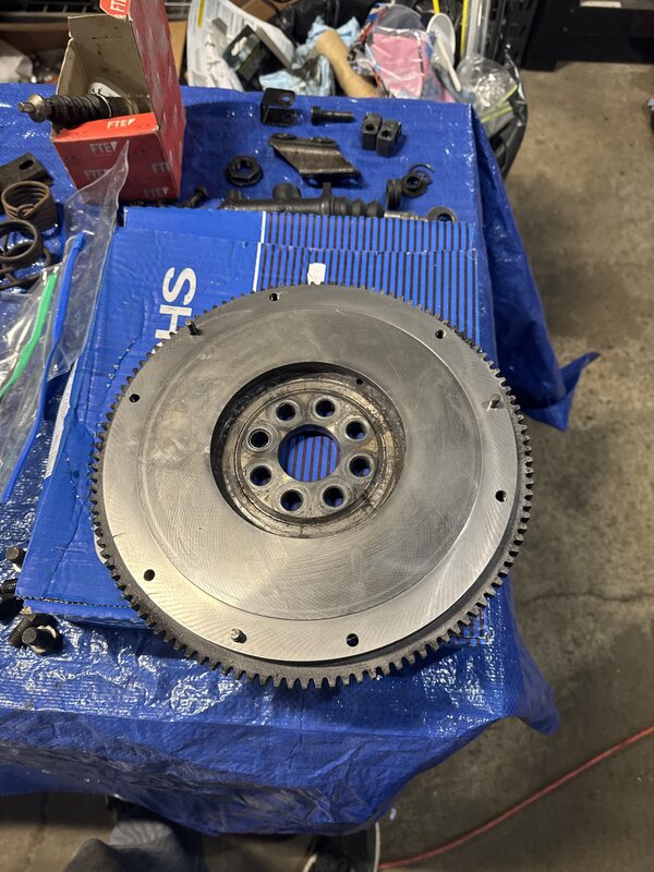 Resurfaced 215mm flywheel - Engine and Drivetrain - 2002FAQ
