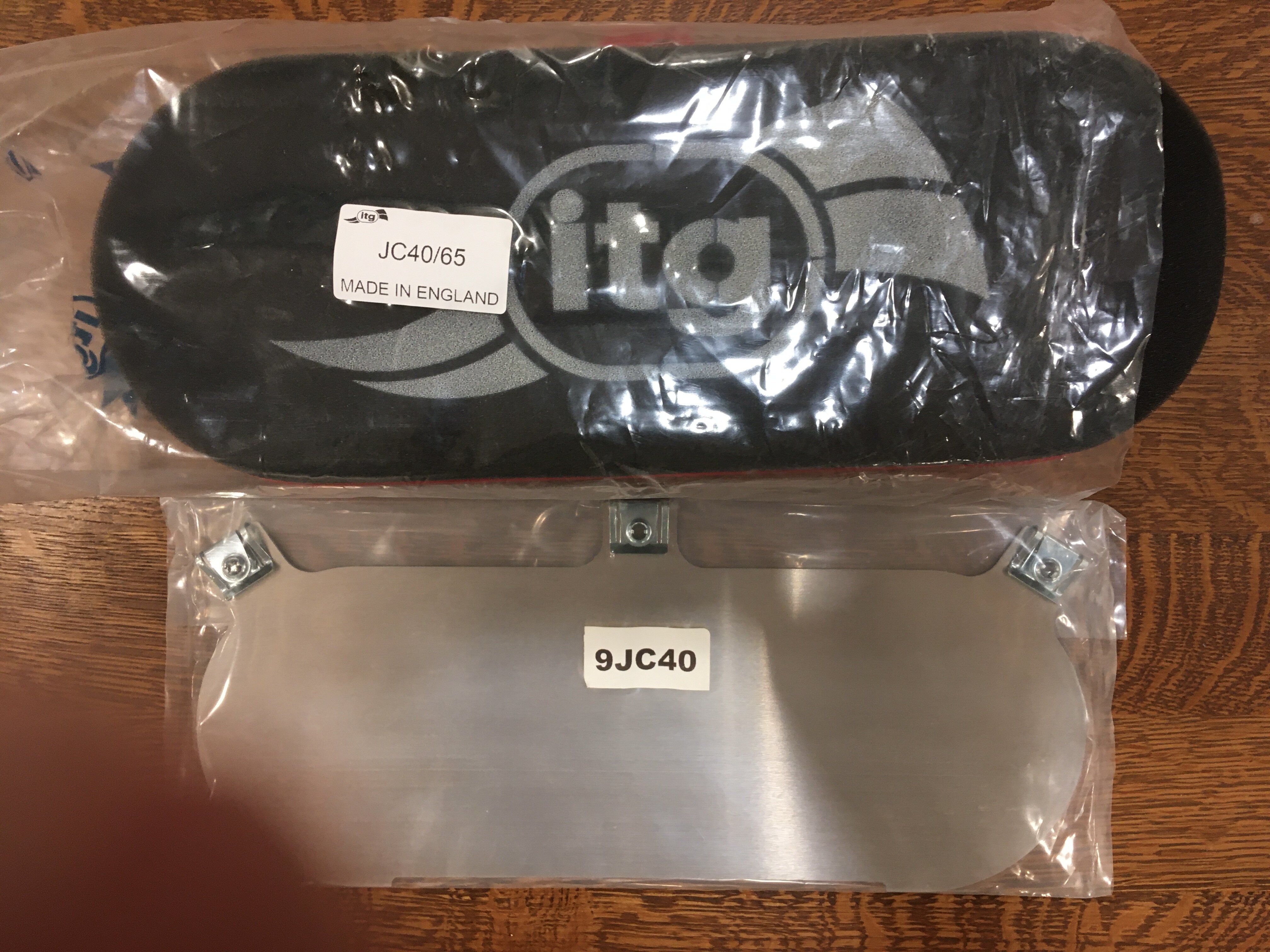 FS: ITG Intake Filter & Backing Plate, As New - Engine and Drivetrain ...