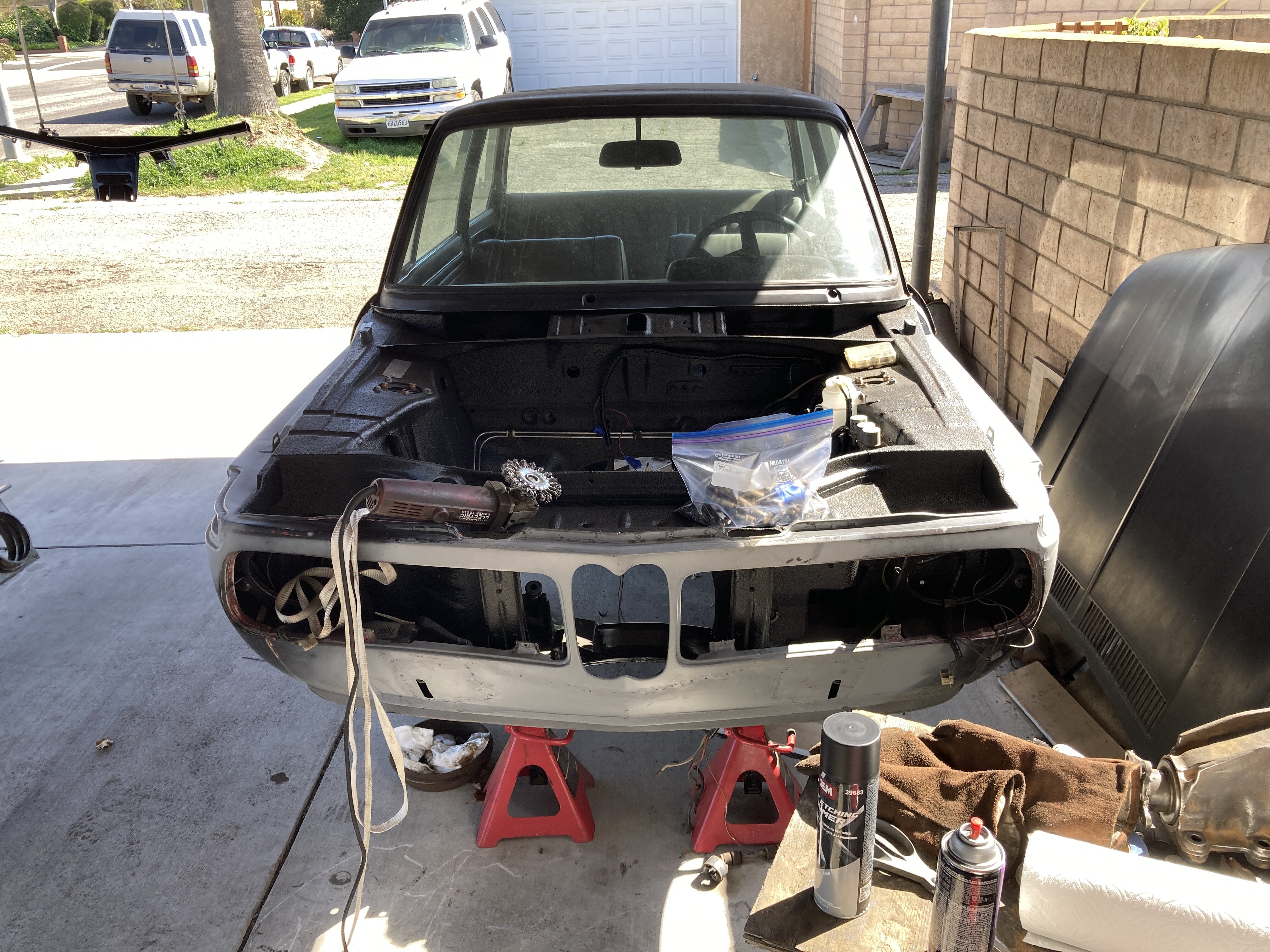 Finished prep + painted rear subframe components today! |﻿ BMW 2002 and ...