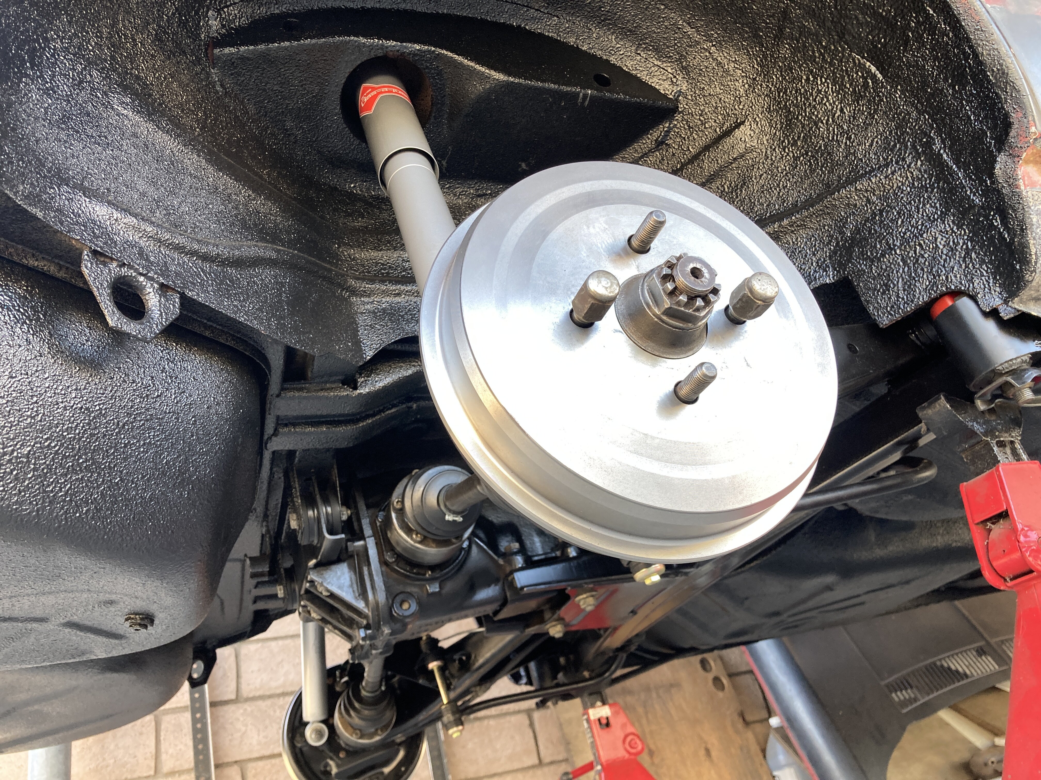 Rear subframe + half shafts + spindle + new brakes + shocks - BMW 2002 ...