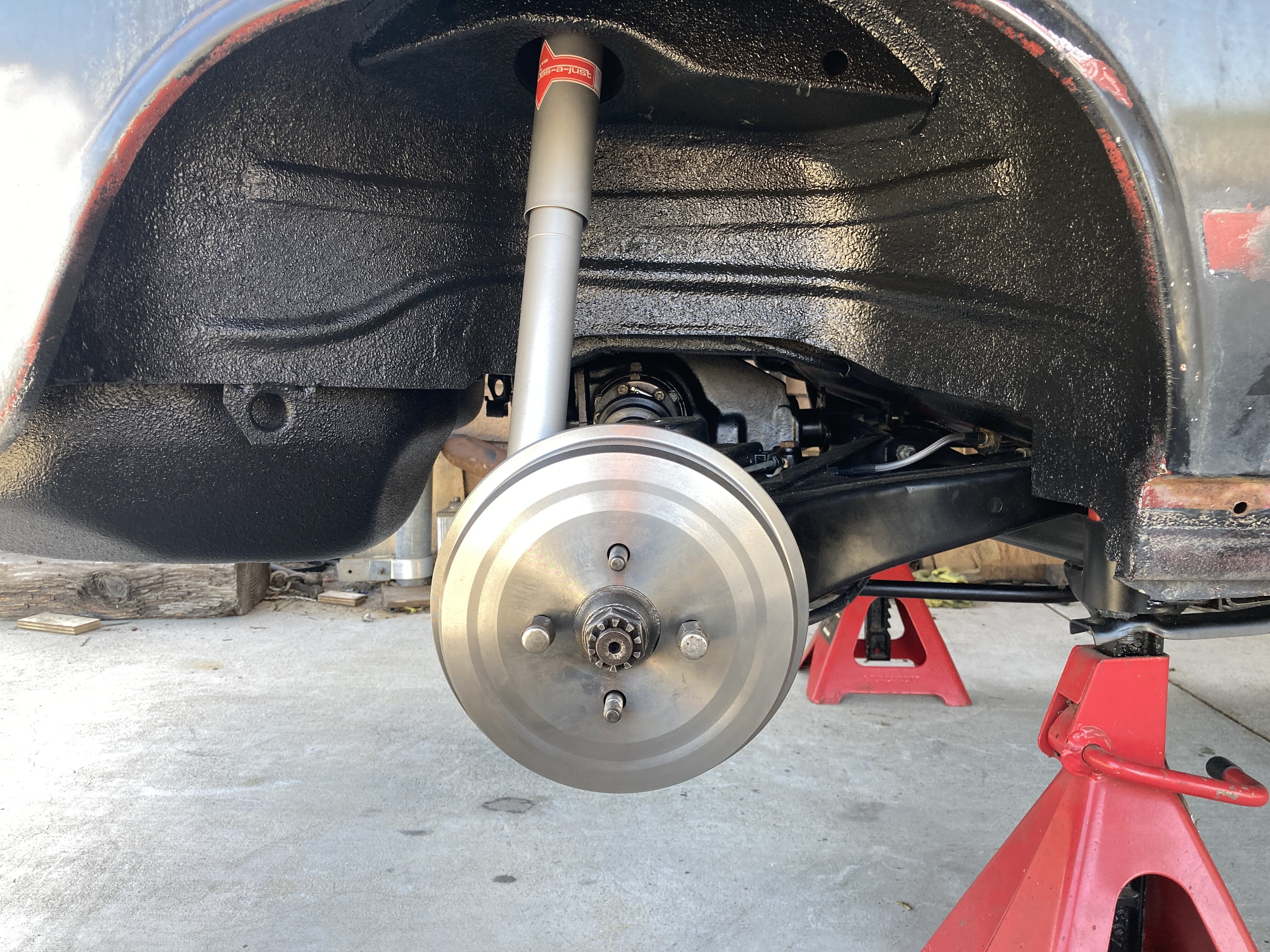 Rear subframe + half shafts + spindle + new brakes + shocks - BMW 2002 ...