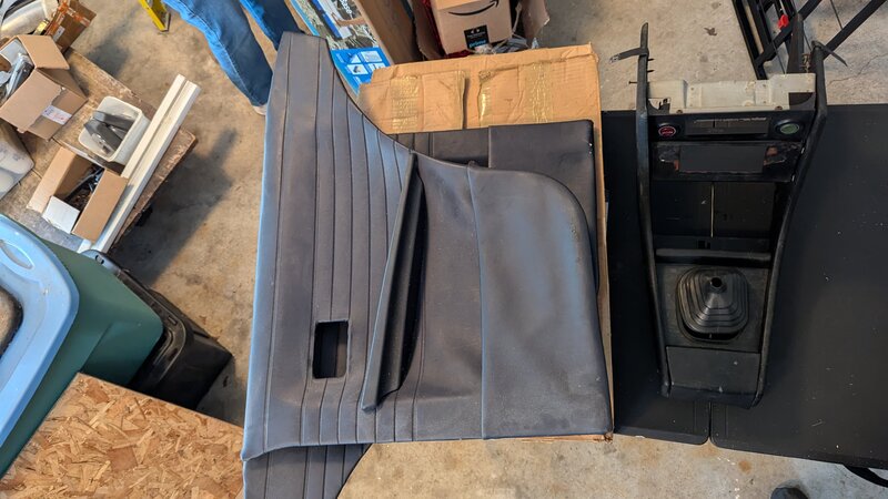 Late model rear panel set - Blue |﻿ Body and Interior