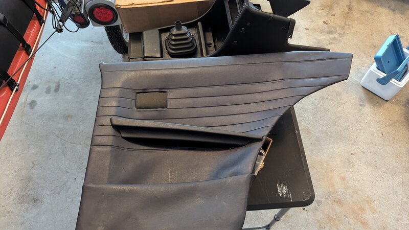 Late model rear panel set - Blue - Body and Interior - 2002FAQ