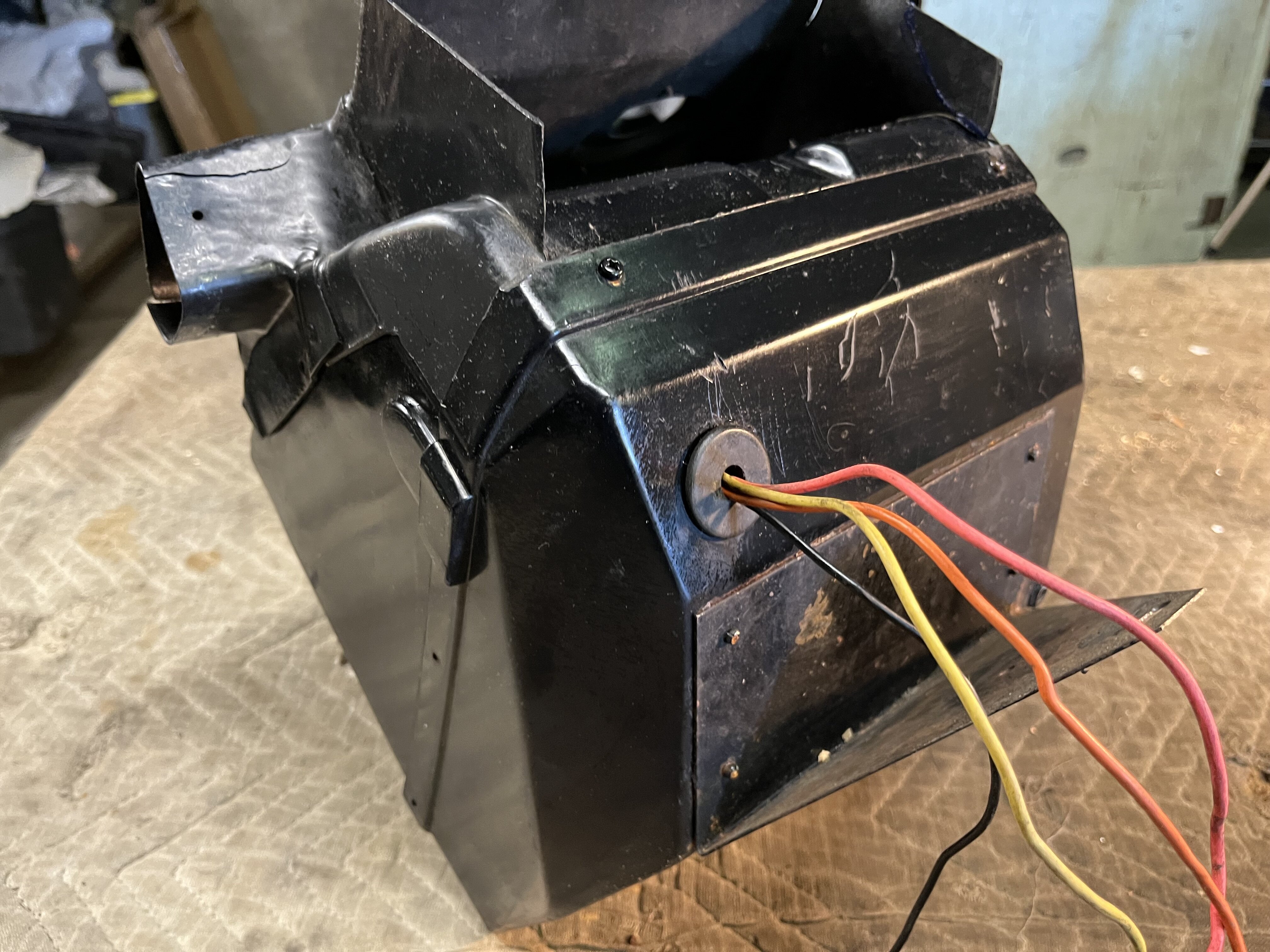 AC center evaporator and switches + comp mount - Body and Interior ...