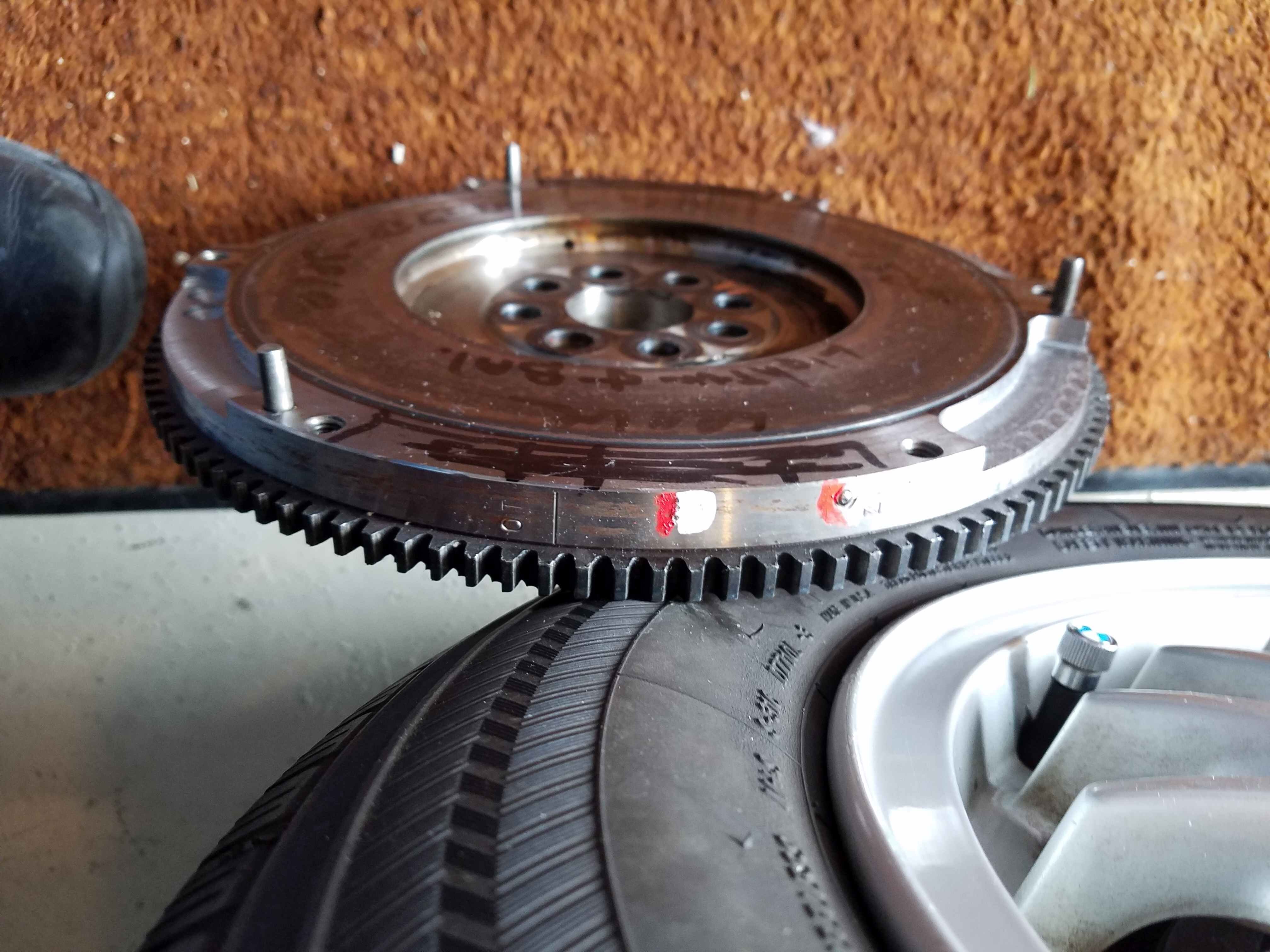 How to see timing mark on flywheel? - Page 2 - BMW 2002 and other '02 ...