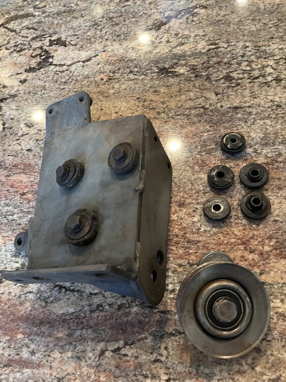 AC center evaporator and switches + comp mount - Body and Interior ...