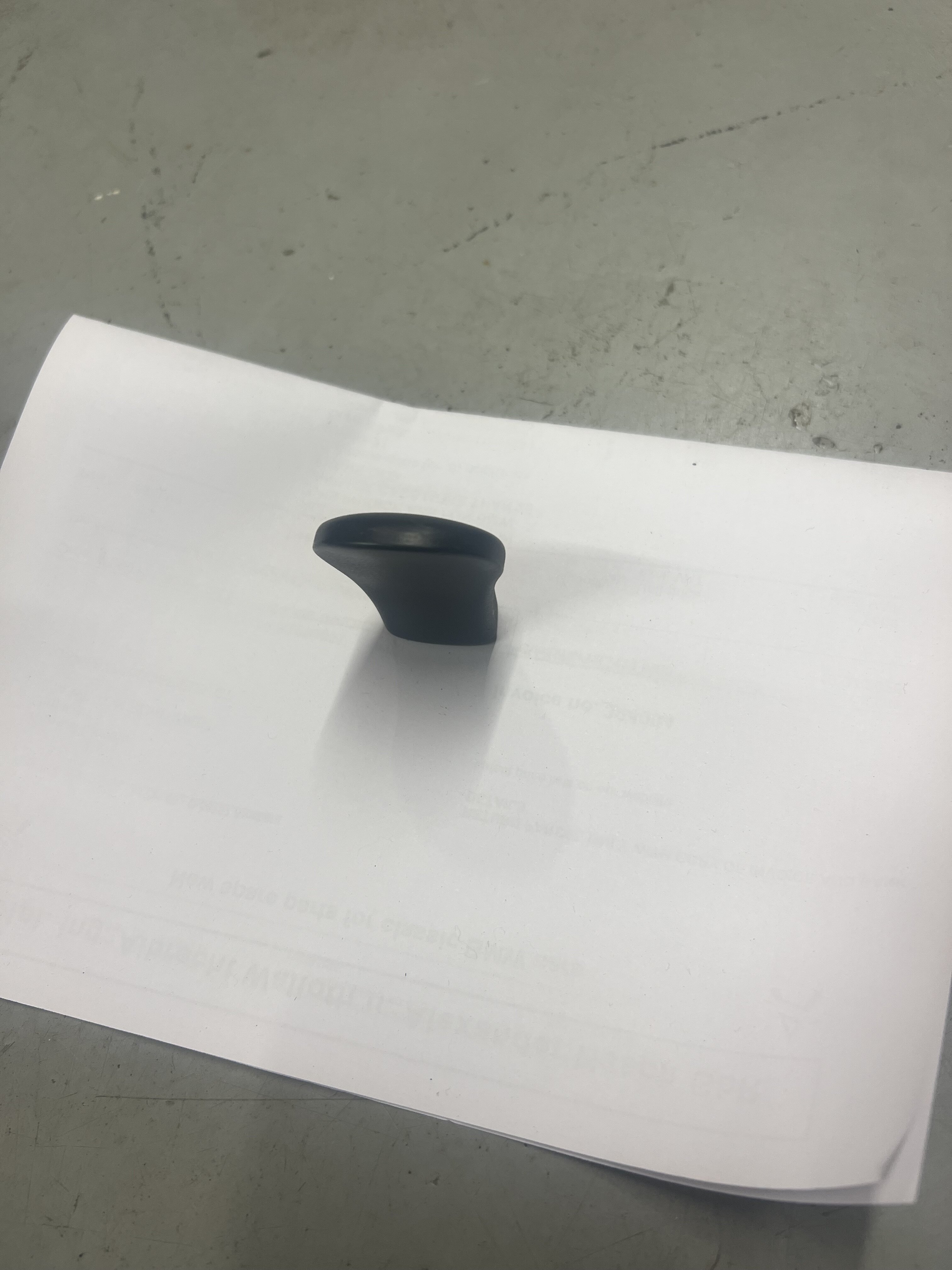Seat forward and aft plastic knob |﻿ Parts Wanted