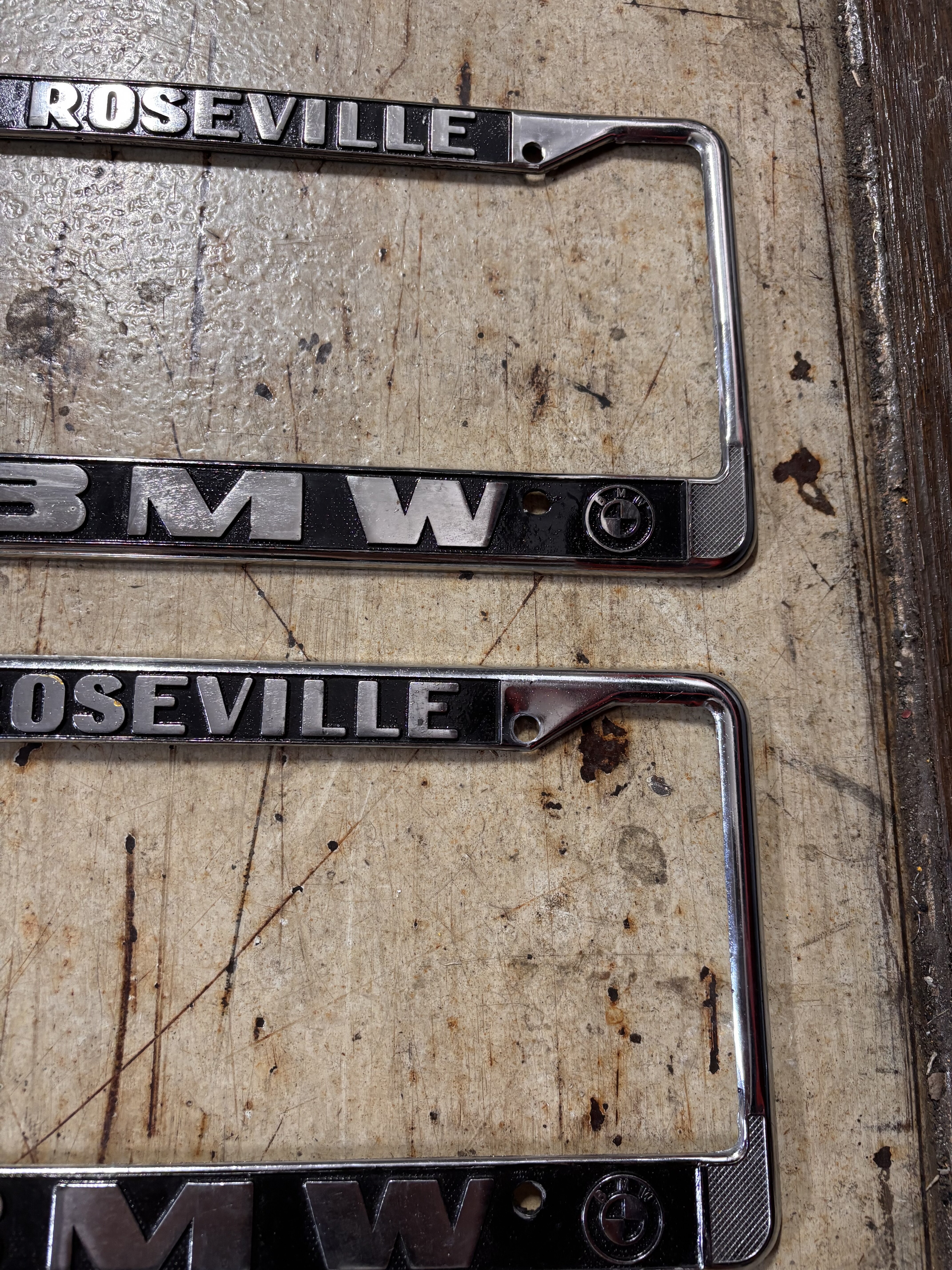BMW Dealership Tag License Plate Frames - Miscellaneous - 2002FAQ
