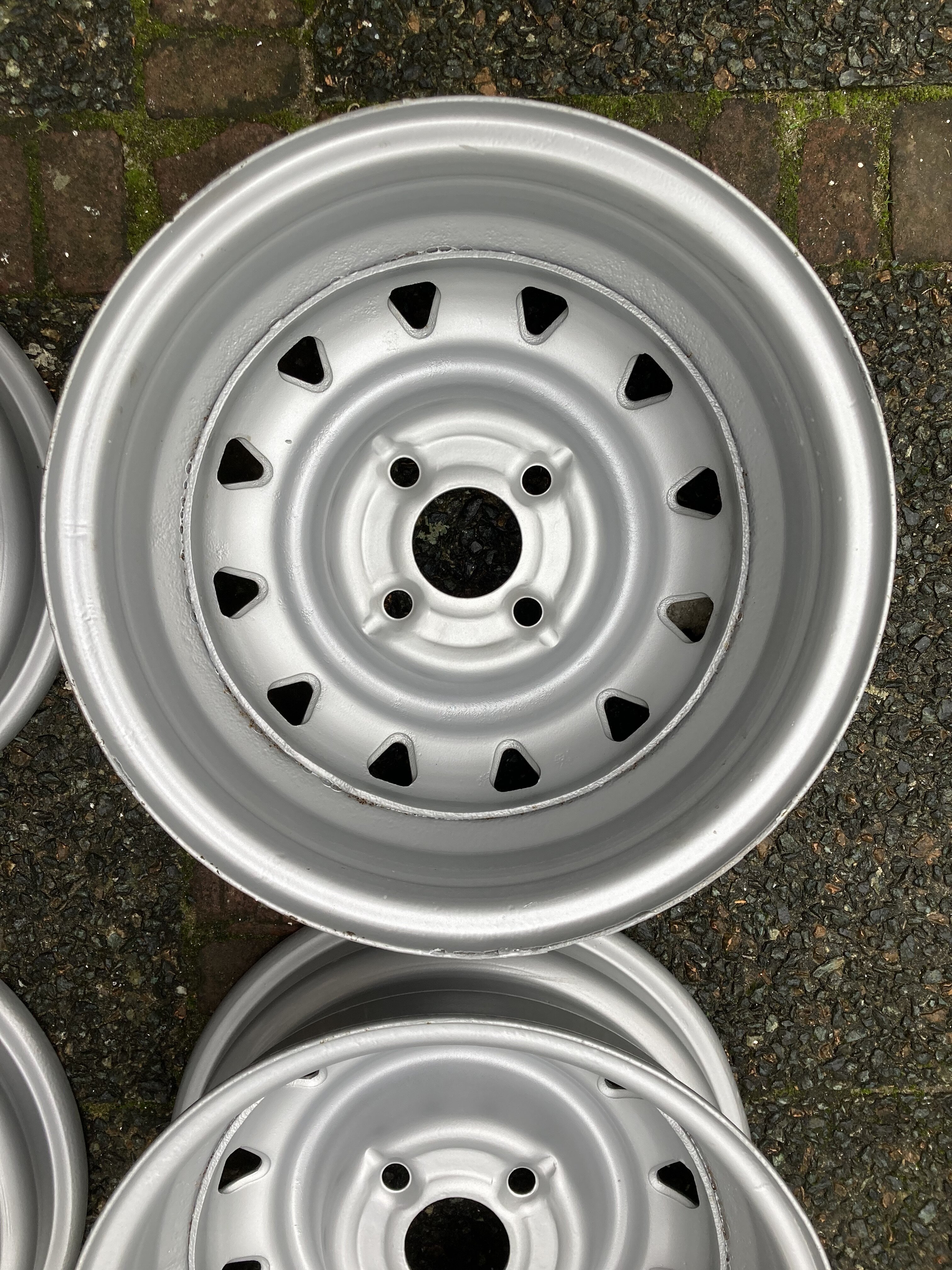 Nice set of Borrani rims 13inch, 6J |﻿ Wheels