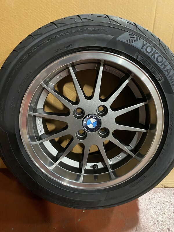 MIM 1900 7x15 ET25 4x100 Wheels (Set of 4) With Yokohama Tires - Wheels ...