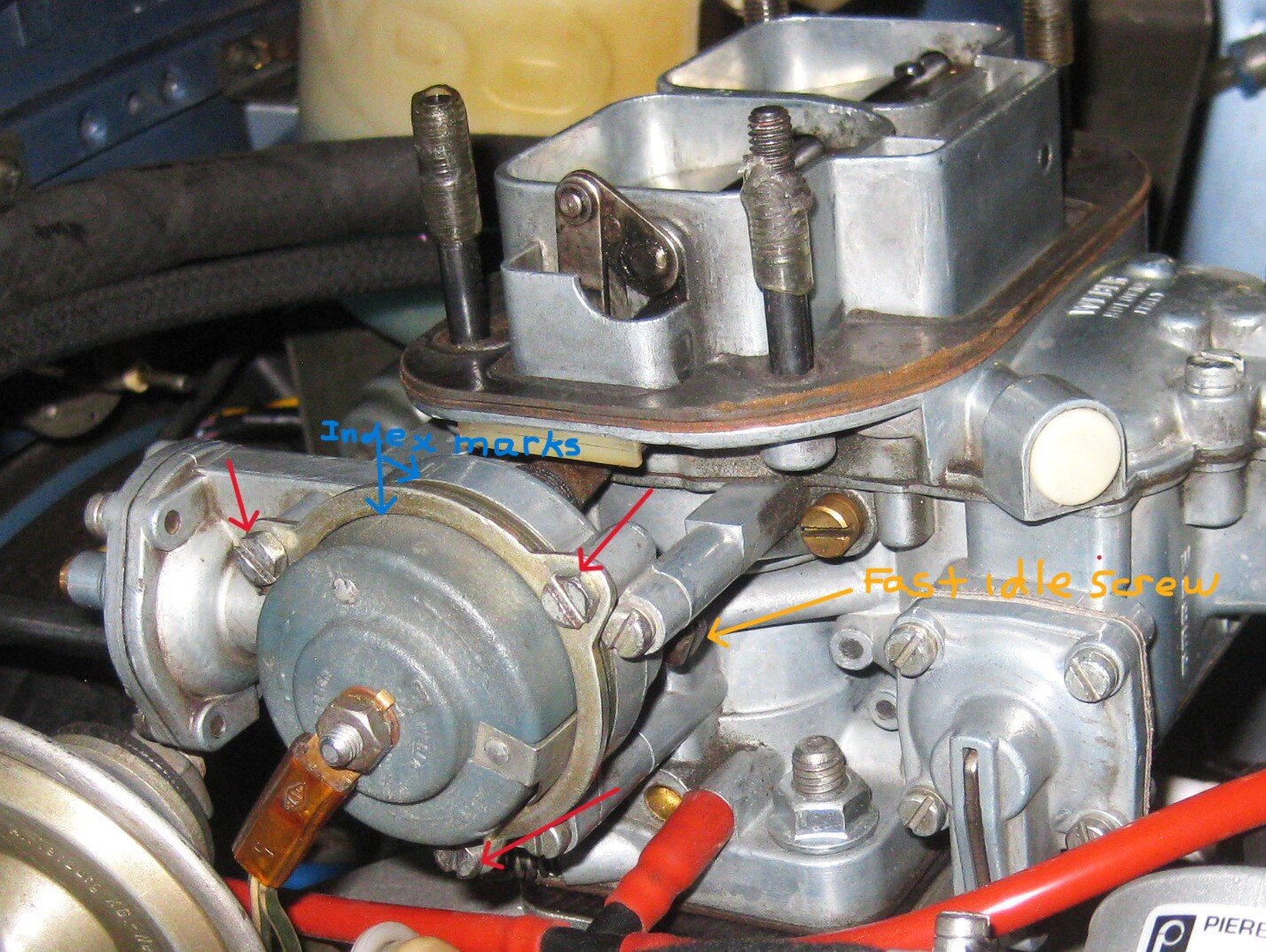 Weber 32/36 DGEV - Simple Choke adjustment ?? - BMW 2002 and other '02 ...
