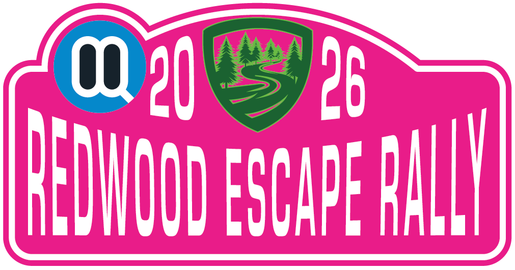 Redwood Escape Rally. NK&K, Drive, Lunch!