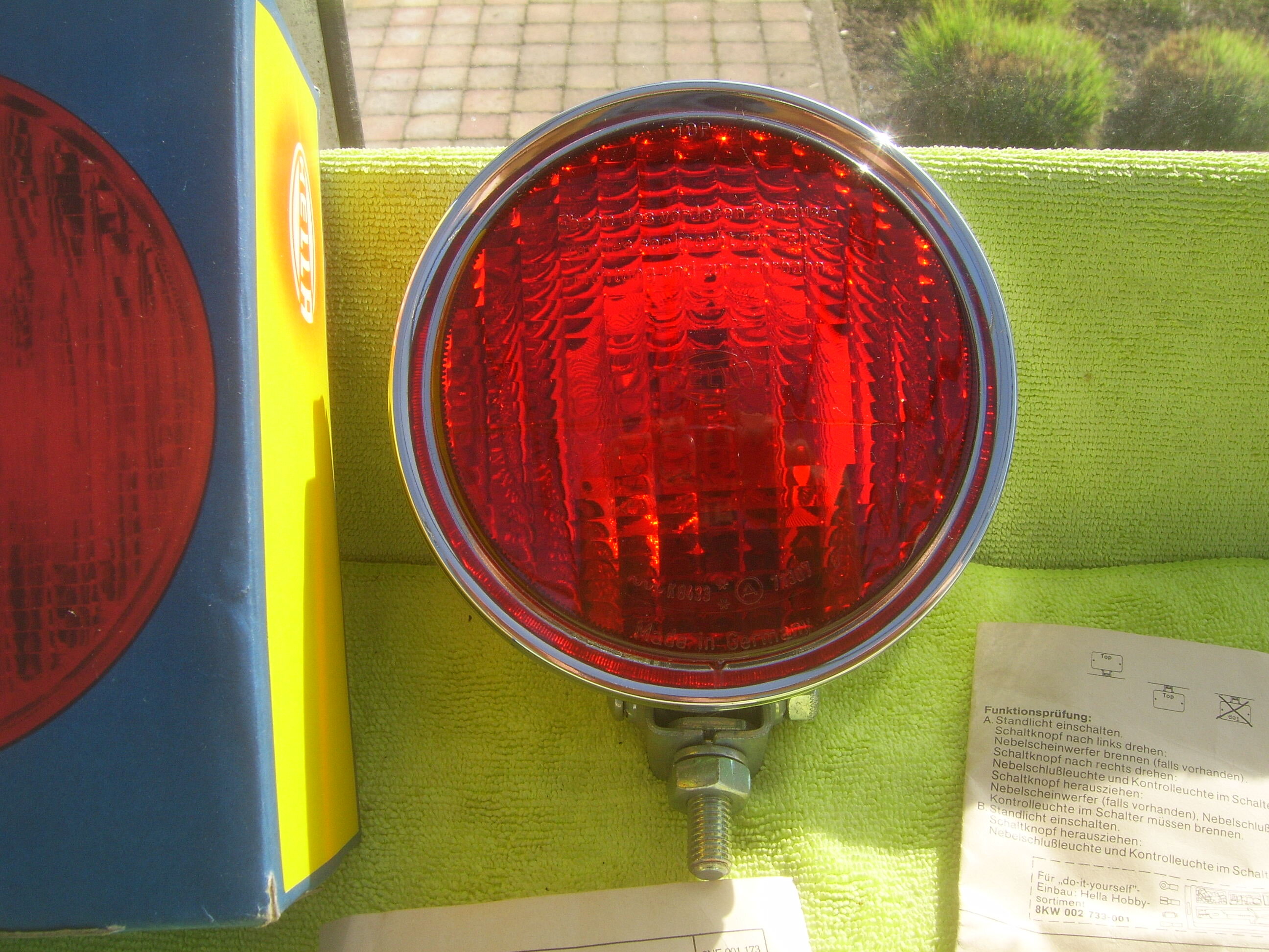 FS: NOS Hella Red Rear Fog Light - Miscellaneous - 2002FAQ