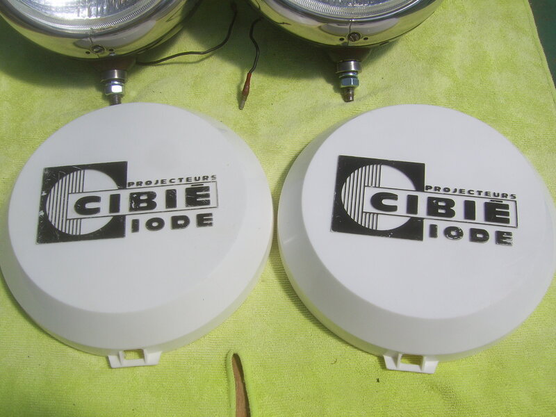 パーツ CIBIE projecteurs FS: Set Cibie Super Oscars Driving Lights + Covers - Miscellaneous